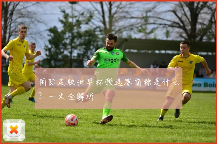 国际足联世界杯预选赛简称是什么？一文全解析